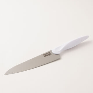 Samura 8pcs stainless steel mojo knife block set in white