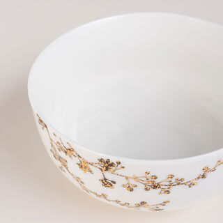 La Mesa Gold Leaf 16 Pieces Dinner Set