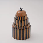 Homez Samrah Collection Decoration Item, Black & Brown, 13*20 Cm image number 2