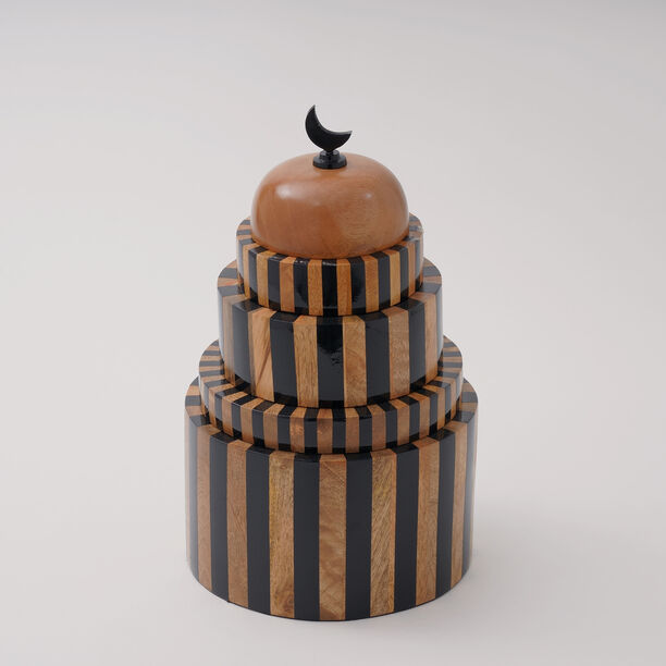 Homez Samrah Collection Decoration Item, Black & Brown, 13*20 Cm image number 2