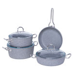 Granit Firin 7 Pcs Cookware Set With Stainless Steel Handle image number 1