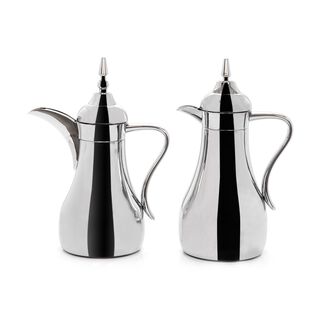 Dallety 2 Pieces Steel Vacuum Flask Set 