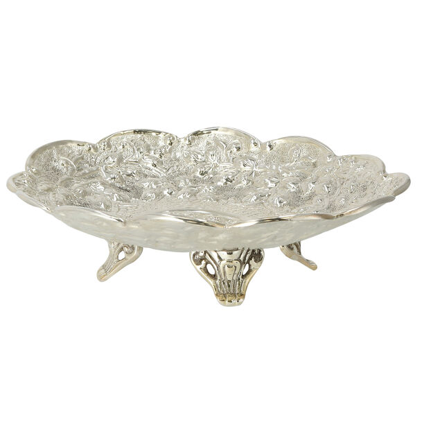 AMBRA SILVER PLATED TRAY image number 2
