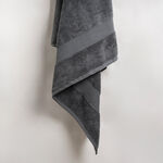 Boutique Blanche grey ultra soft cotton bathroom towl 100*150 cm image number 0