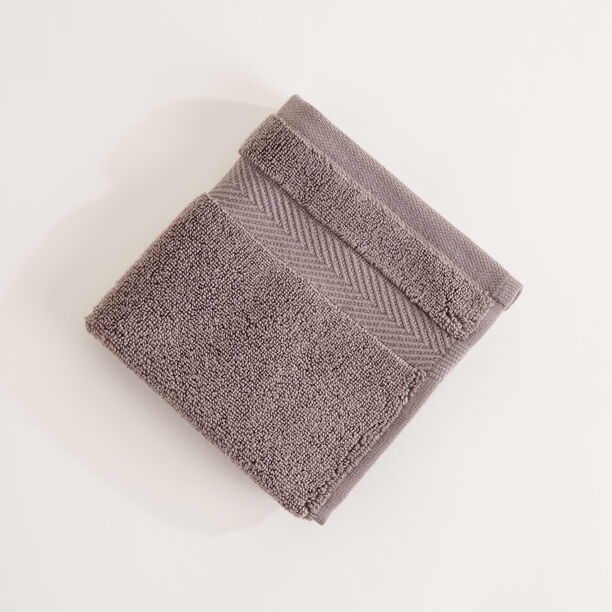 Boutique Blanche Dark Grey Microcotton Face Towel, 30*30 Cm image number 0