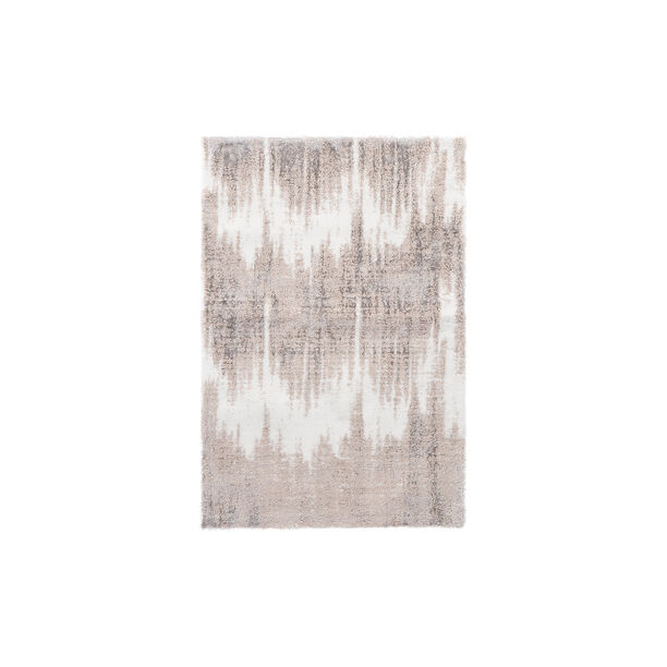 Boutique Blache beige and white bathmat 60*90 cm image number 2