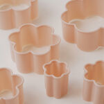 Alberto cookie cutter set 6pcs flower shaped, cream image number 7