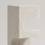 Homez resin sculpture 9*8*25.5cm, offwhite image number 1