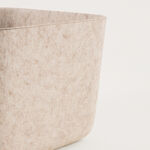 هومز صندوق تخزين، أبيض مكسور 25*25*18 سم image number 2