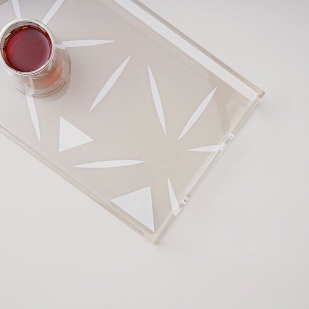 Najd Collection Dallaty Acrylic Tray 45*18*6cm image number 2