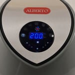 البرتو قلاية هوائية بلاستيك، أسود 7.5لتر image number 4