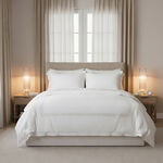 Boutique Blanche Geo Embroidered Duvet Cover Set 100% Cotton 300Tc Champagne 240*200 Cm image number 0