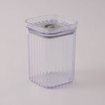 Alberto plastic striped food container 0.95L image number 0