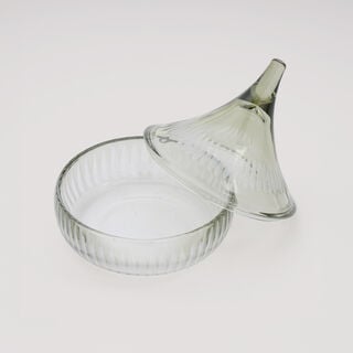 Dallaty Glass Date Bowl 15ml, Green