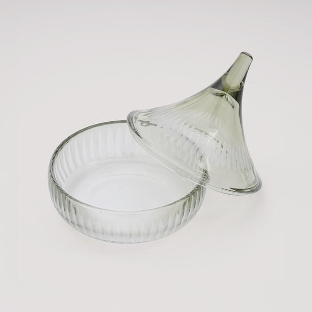 Dallaty Glass Date Bowl 15ml, Green image number 1