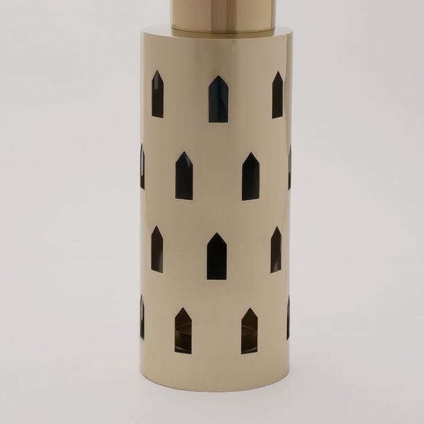 Homez Ramora Collection Lantern, Gold, 11*11*47 Cm image number 1