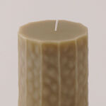 هومز شمعة إليغنت من شمع الصويا، بيج 7*10.5سم image number 2