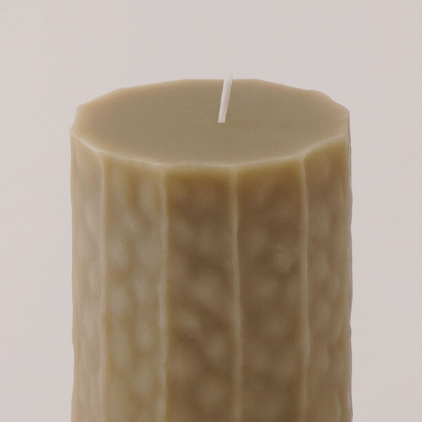 هومز شمعة إليغنت من شمع الصويا، بيج 7*10.5سم image number 2