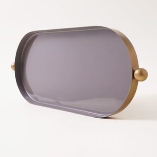 Dallaty steel tray, gold 43*15*3cm