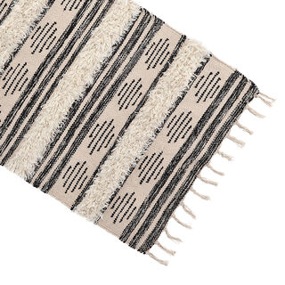 Cottage Cotton Rug Wool Shag 60X90 Cm