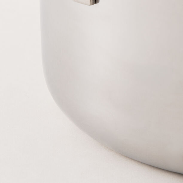 Mister Cook Titan Tri Ply Stainless Steel Cook Pot 24 Cm, Silver image number 3