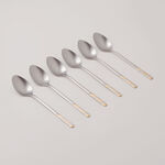 Pentola stainless steel dinner spoon set 6pcs with mirror polish 3mm image number 0
