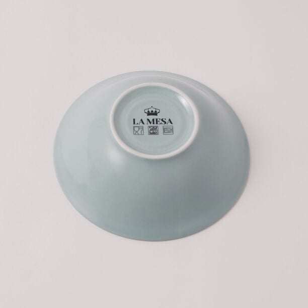 La Mesa embossed porcelain salad bowl set, 4pcs, green 7" image number 4