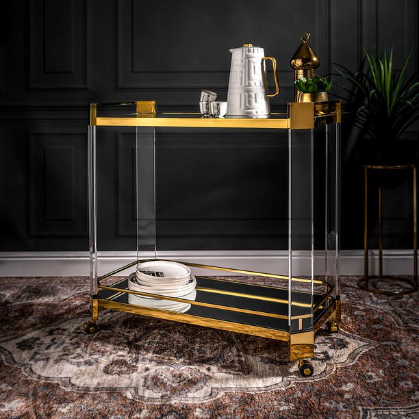 Trolley Ssteel Acrylic 80*42*80 cm image number 0