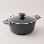 Alberto almuinum 7pcs cookware set, green image number 2