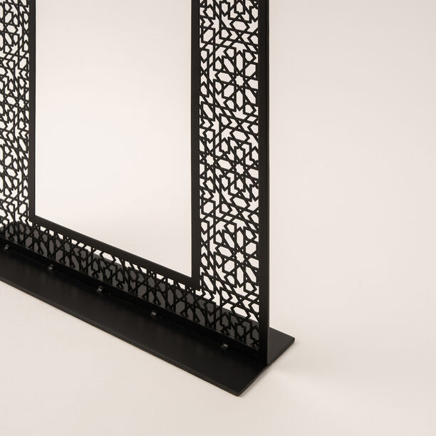 Black metal Ramadan decoration 40*10*58 cm image number 3