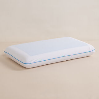 Cottage memory cool gel jacquard pillow 70*45*12cm, white