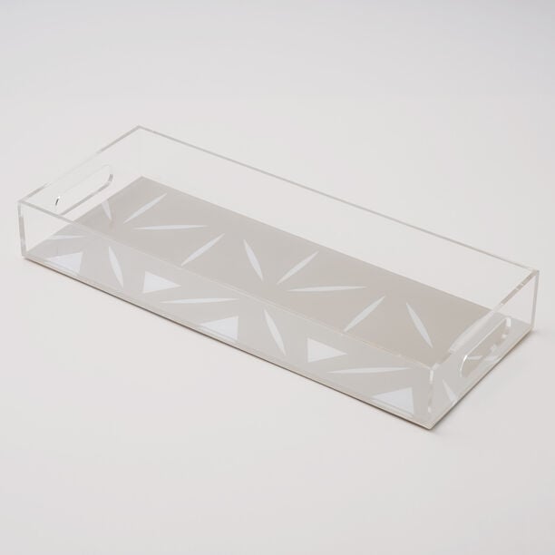 Najd Collection Dallaty Acrylic Tray 45*18*6cm image number 1