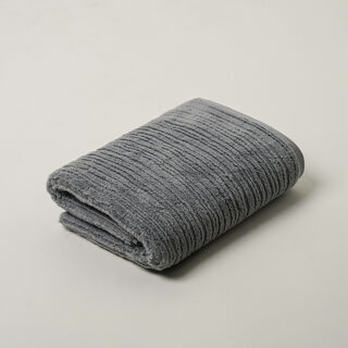 Boutique Blanche jacquard cotton bath towel, blue, 140*70cm
