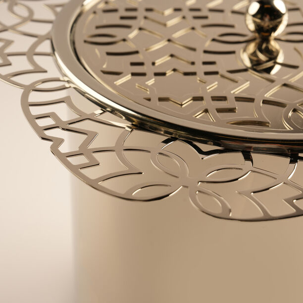 La Mesa metal food server large 32*32*25cm, gold image number 2