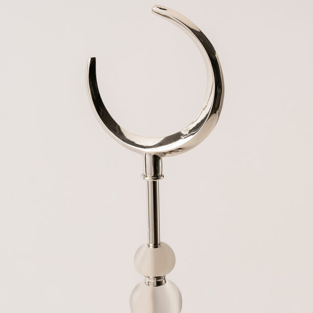 Silver metal Ramadan decoration 17*17*66 cm image number 3
