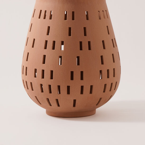 هومز فانوس سيراميك، بني 23*23*29.9 سم image number 2