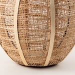 هومز فانوس بامبو 21*21*22سم، بيج image number 3