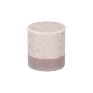 Pillar Candle Stone Collection Stone Colored
