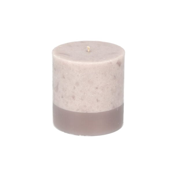 Pillar Candle Stone Collection Stone Colored image number 0