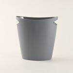Homez 7.7L Grey Oval Trash Bin image number 0