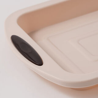 Alberto slilicone 11" cookie baking mold 34.5*21.5*3cm, beige