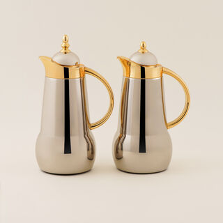 Dallaty Steel Vf Set Silver And Gold 1 L + 1 L