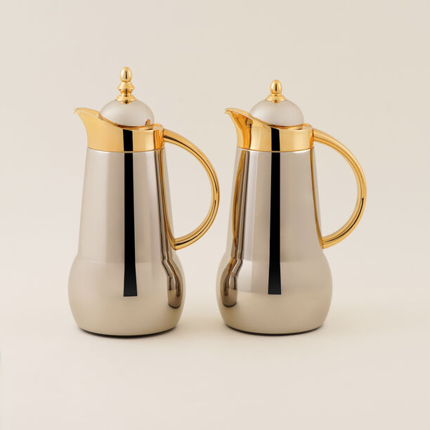 Dallaty Steel Vf Set Silver And Gold 1 L + 1 L image number 0