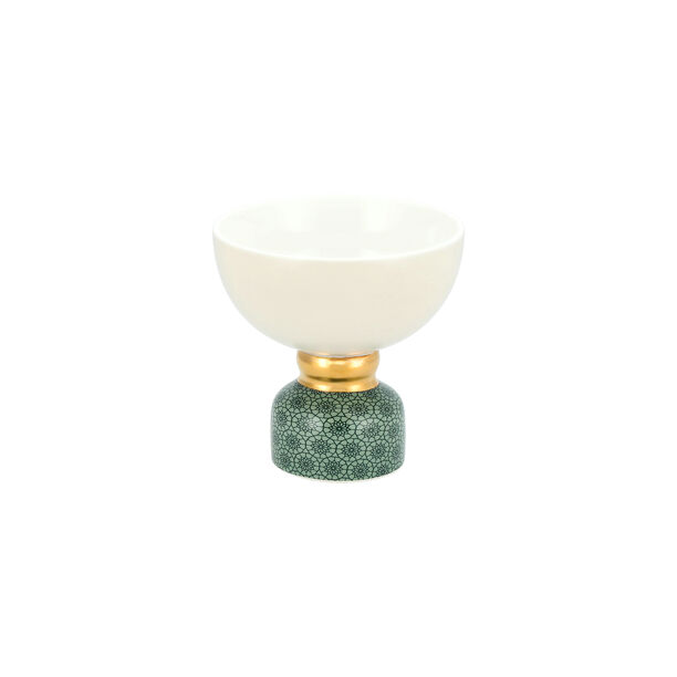 Dallaty white & green nut bowl 17.5*16.5*14.2 cm image number 1