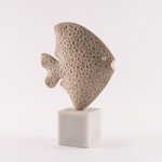 Homez resin fishy decorative sculpture 22.5*9*33.5cm, beige image number 0