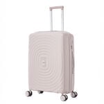 Travel Vision Trolley Suitcase Circles 24 White 46*26.5*66.5 Cm image number 0