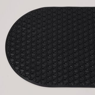 كوتاج سجادة حمام 69*39سم، أسود