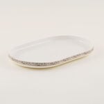 La Mesa Pearl Collection 47 Pcs Porcelain Dining Set, White Pearl image number 7