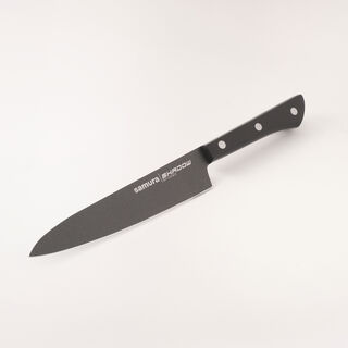 Samura pros set 3pcs stainless steel kitchen knives in black