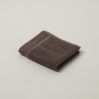 Boutique Blanche jaquard cotton small towel, brown, 50*30cm